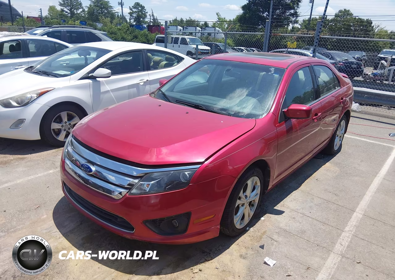 2012 Ford Fusion Se VIN:3FAHP0HA3CR242691 - 2