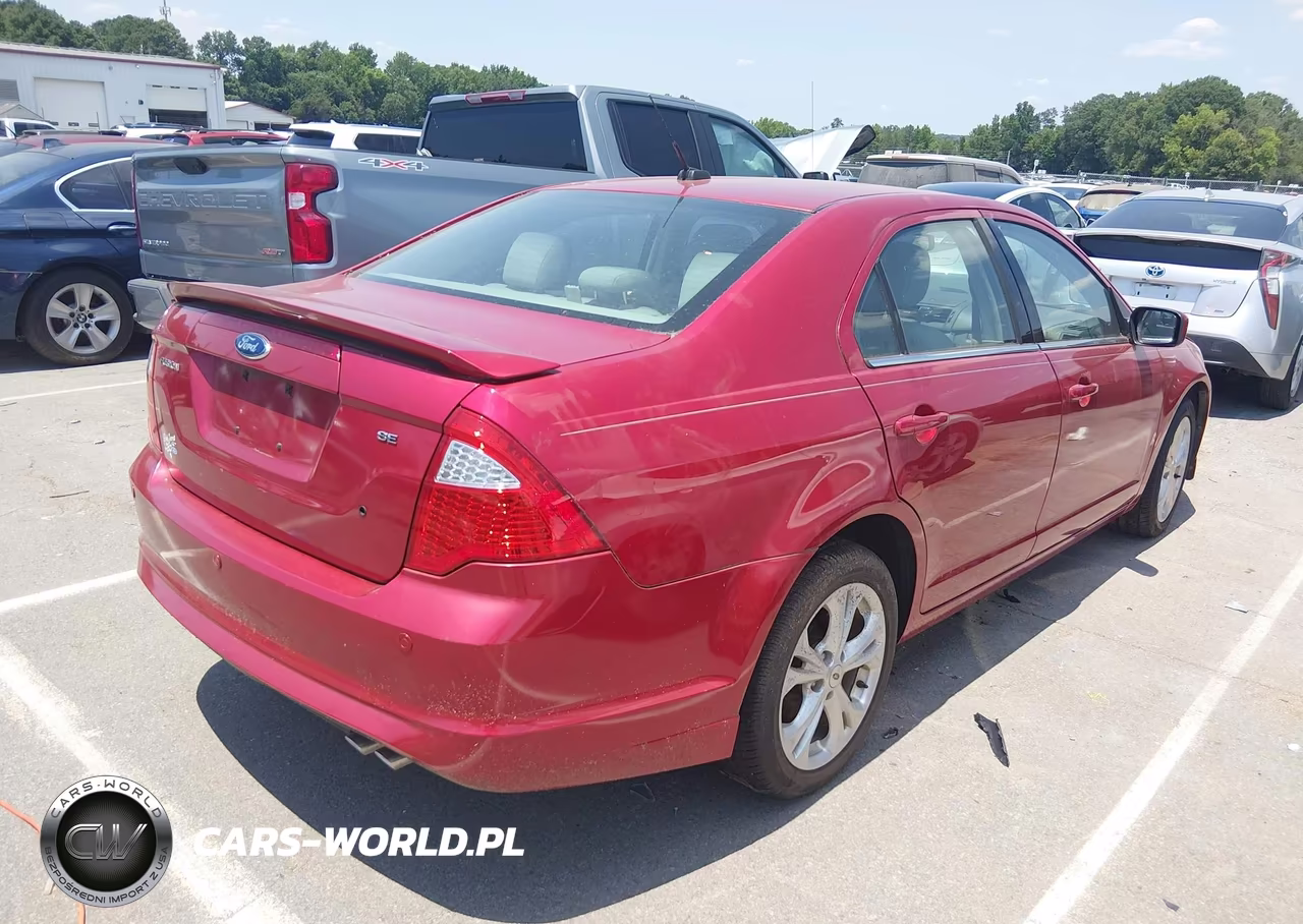 2012 Ford Fusion Se VIN:3FAHP0HA3CR242691 - 4