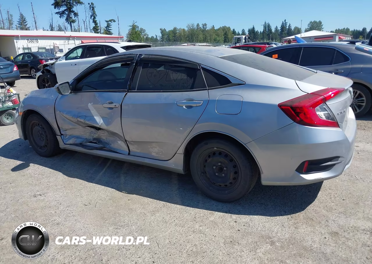 2019 Honda Civic Lx VIN:19XFC2F61KE203790 - 14