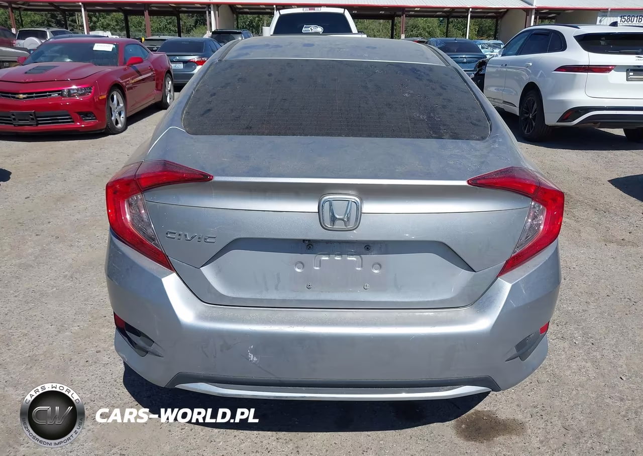 2019 Honda Civic Lx VIN:19XFC2F61KE203790 - 16
