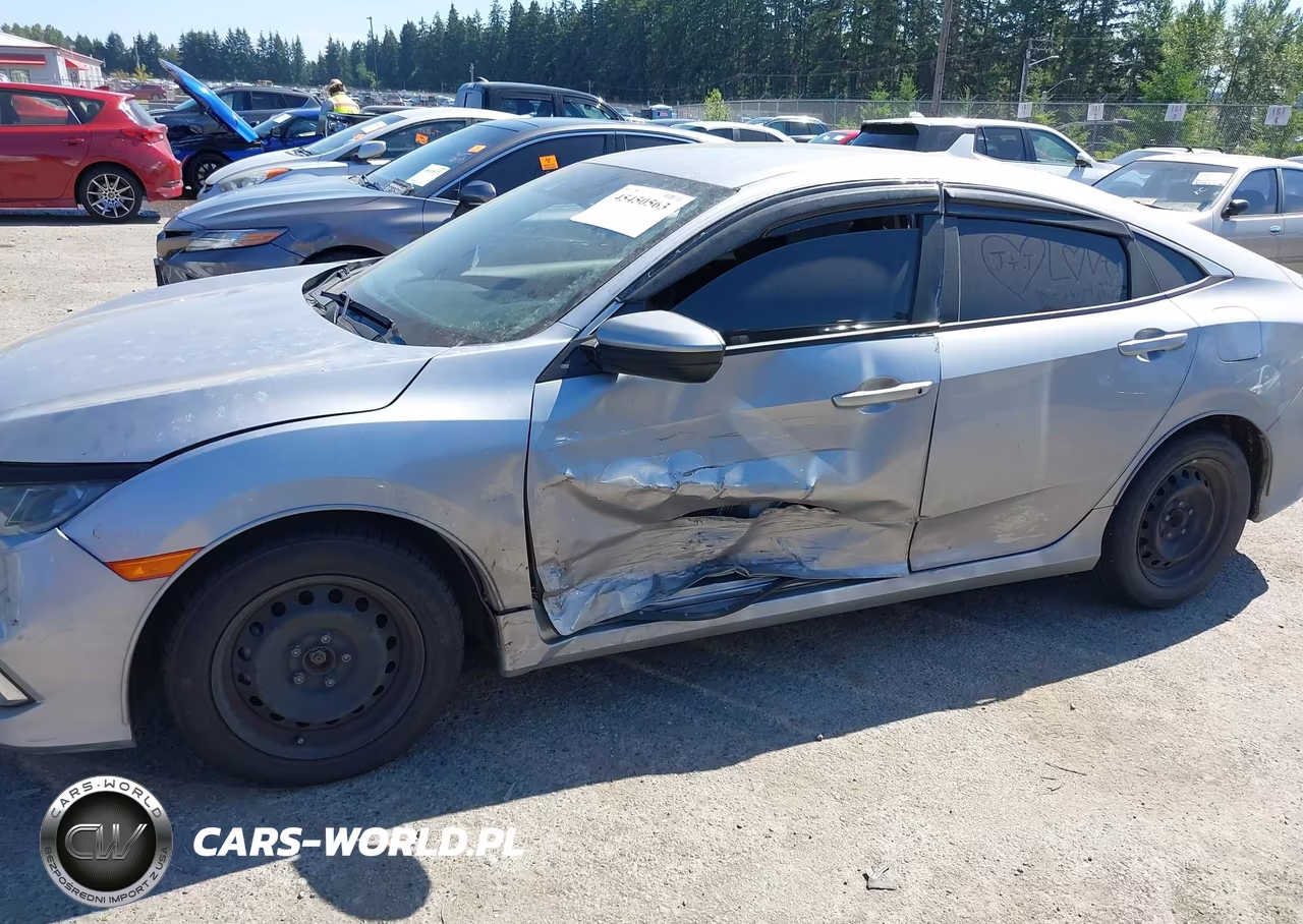 2019 Honda Civic Lx VIN:19XFC2F61KE203790 - 6