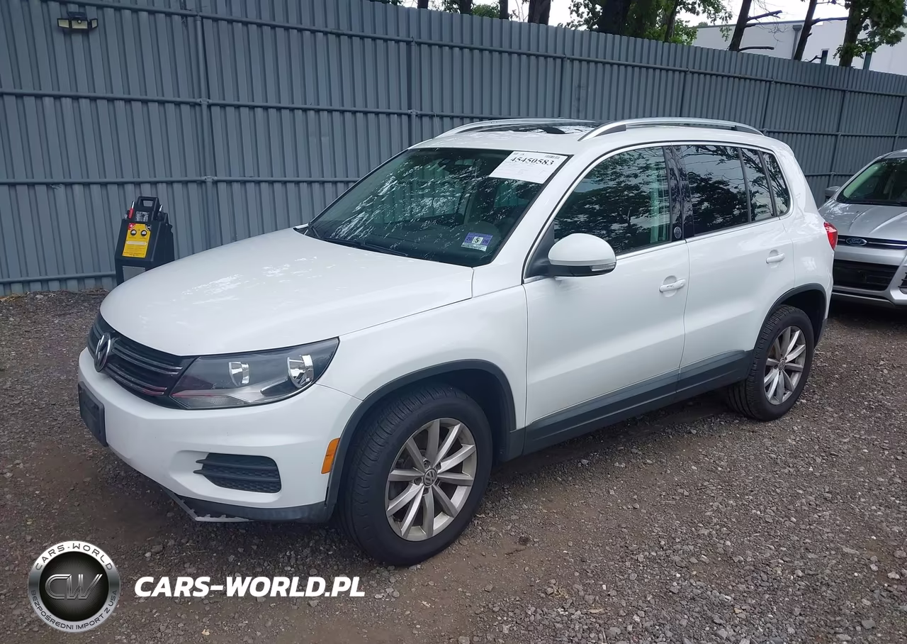 2017 Volkswagen Tiguan 2.0T Wolfsburg Edition VIN:WVGSV7AX0HK031372 - 2
