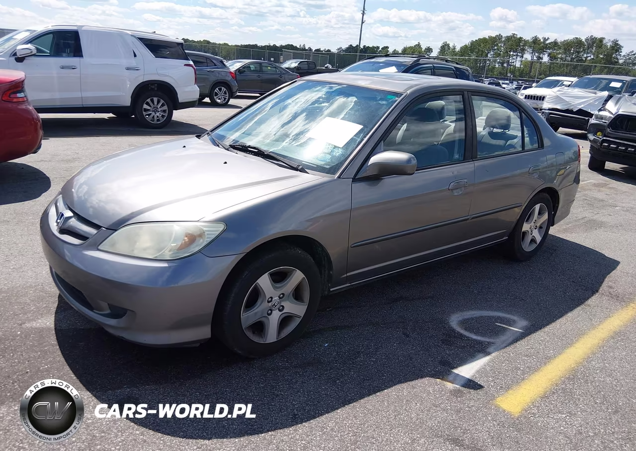 2005 Honda Civic Ex VIN:2HGES26795H574309 - 2