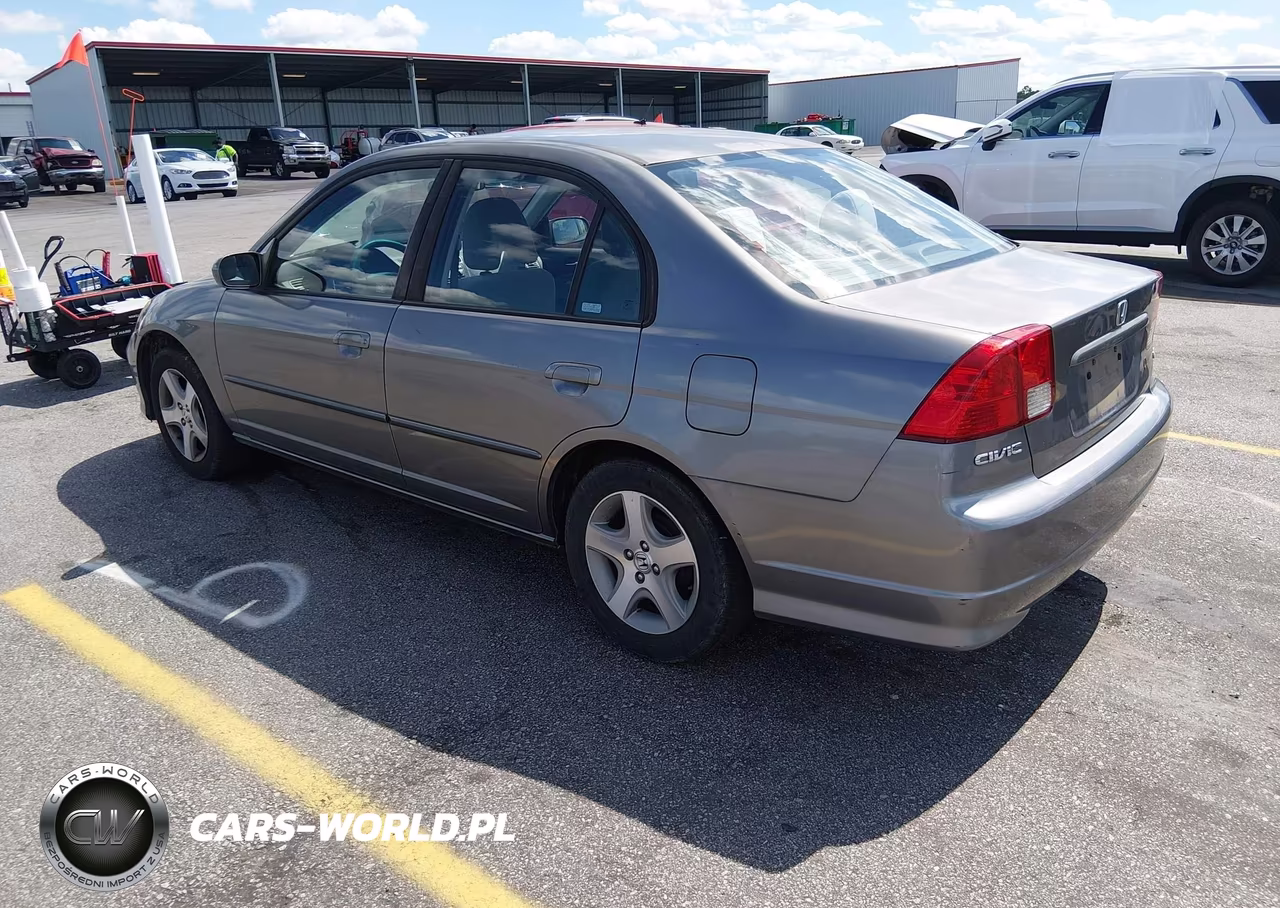 2005 Honda Civic Ex VIN:2HGES26795H574309 - 3