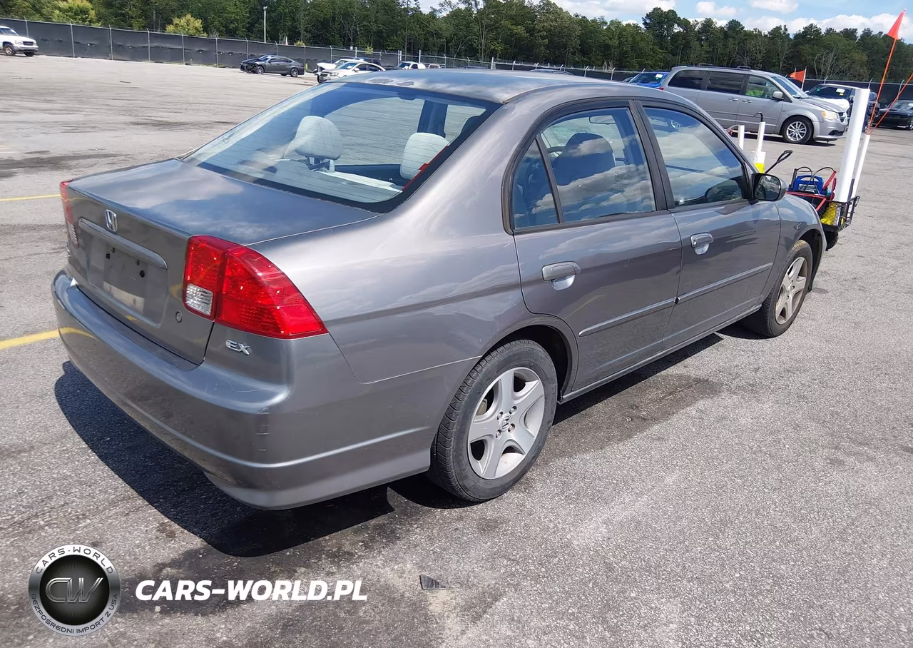 2005 Honda Civic Ex VIN:2HGES26795H574309 - 4