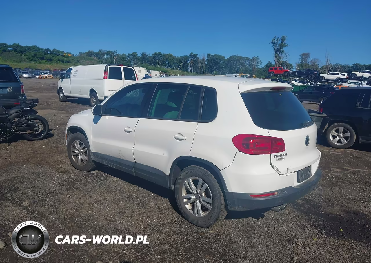 2012 Volkswagen Tiguan Le VIN:WVGAV7AXXCW578582 - 3