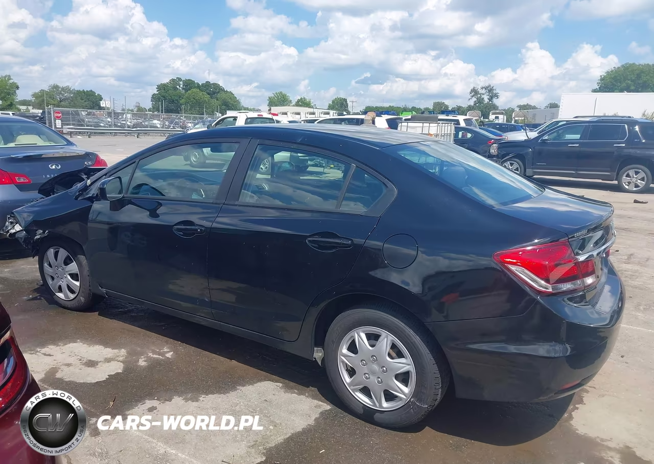 2015 Honda Civic Lx VIN:19XFB2F57FE117013 - 15