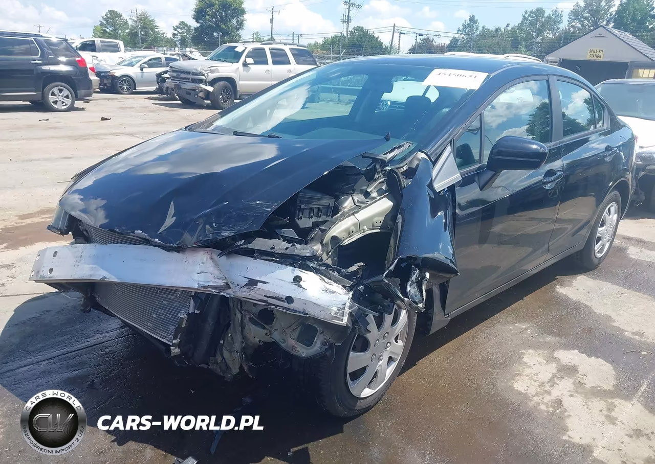 2015 Honda Civic Lx VIN:19XFB2F57FE117013 - 2