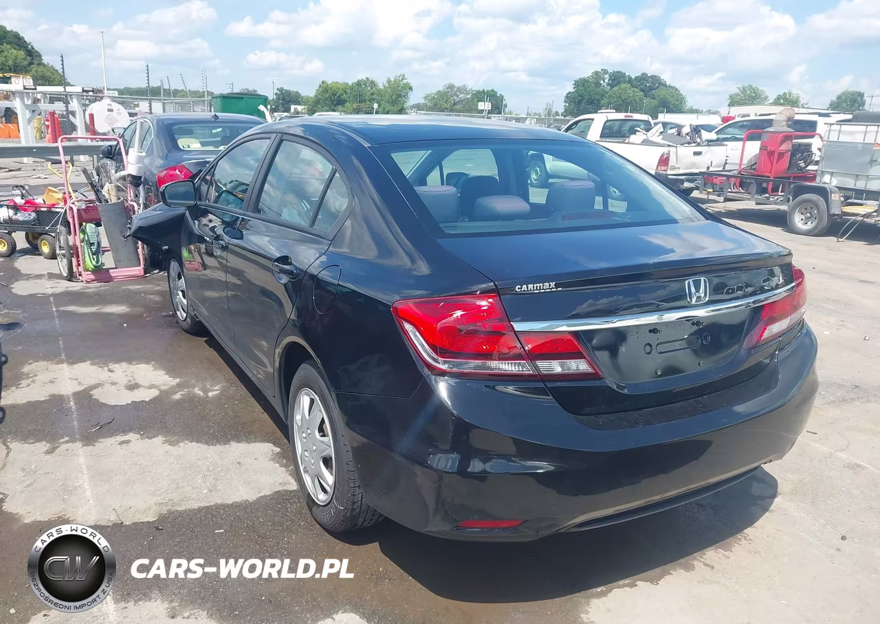 2015 Honda Civic Lx VIN:19XFB2F57FE117013 - 3