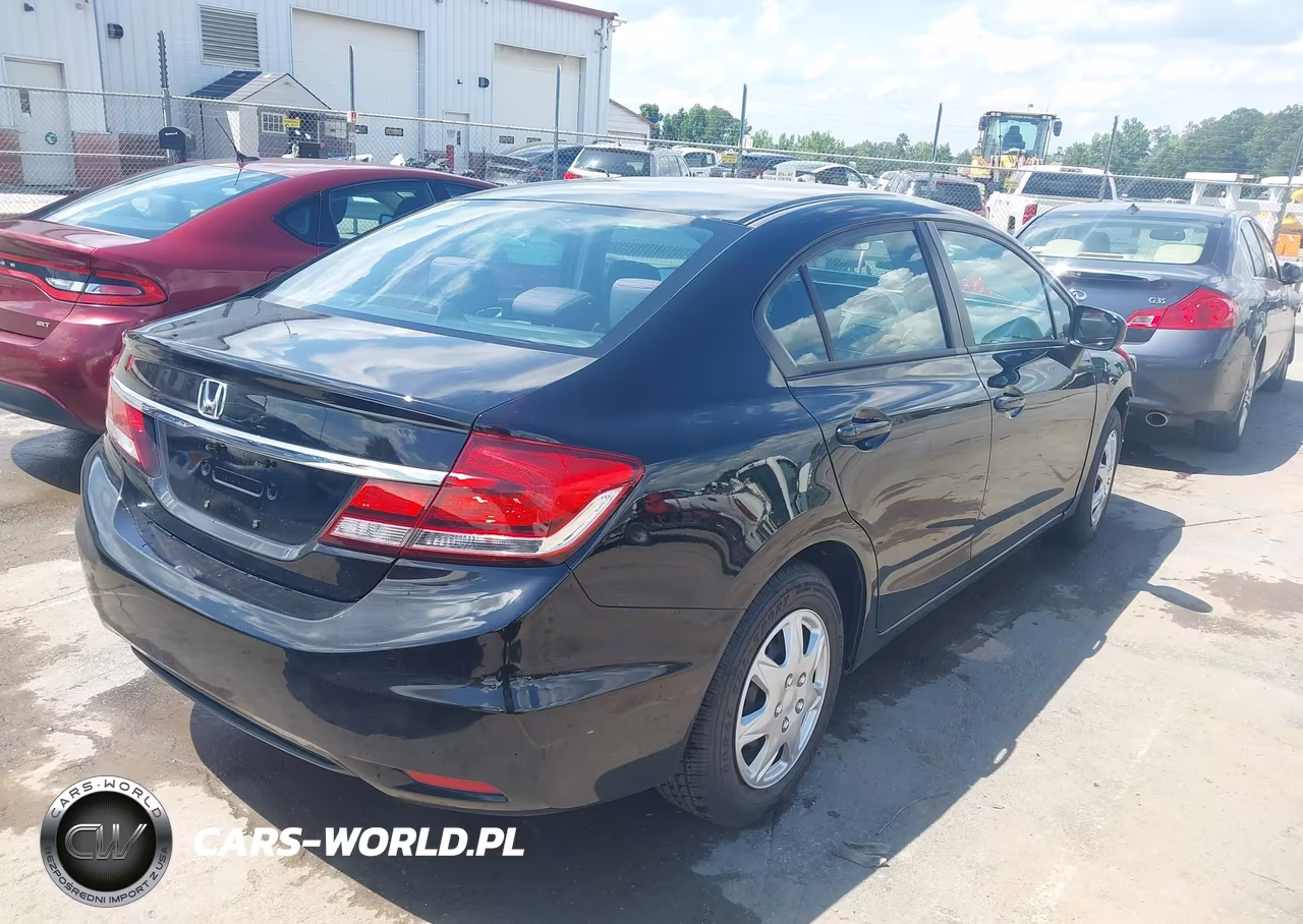 2015 Honda Civic Lx VIN:19XFB2F57FE117013 - 4