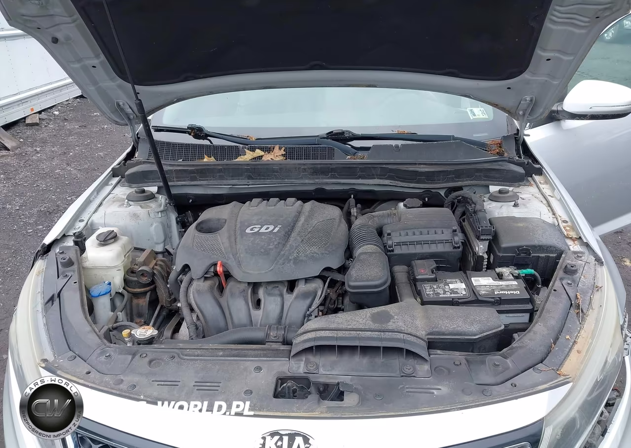 2014 Kia Optima Lx VIN:5XXGM4A78EG273201 - 10