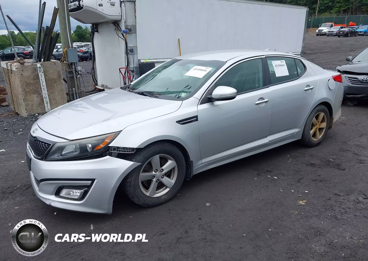 2014 Kia Optima Lx VIN:5XXGM4A78EG273201 - 2