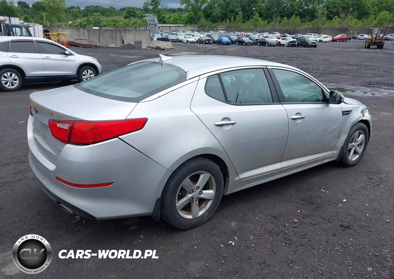 2014 Kia Optima Lx VIN:5XXGM4A78EG273201 - 4