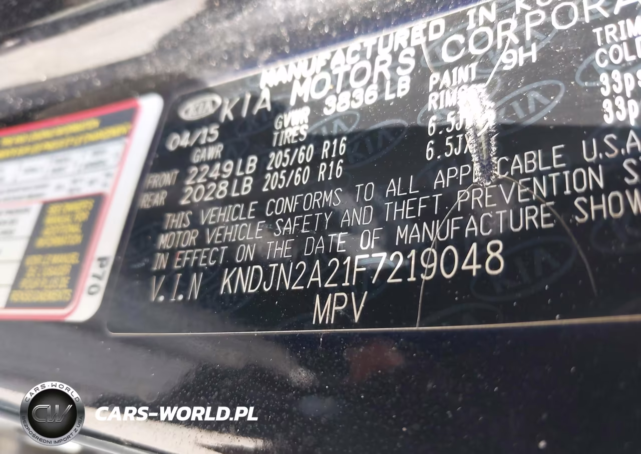 2015 Kia Soul VIN:KNDJN2A21F7219048 - 9