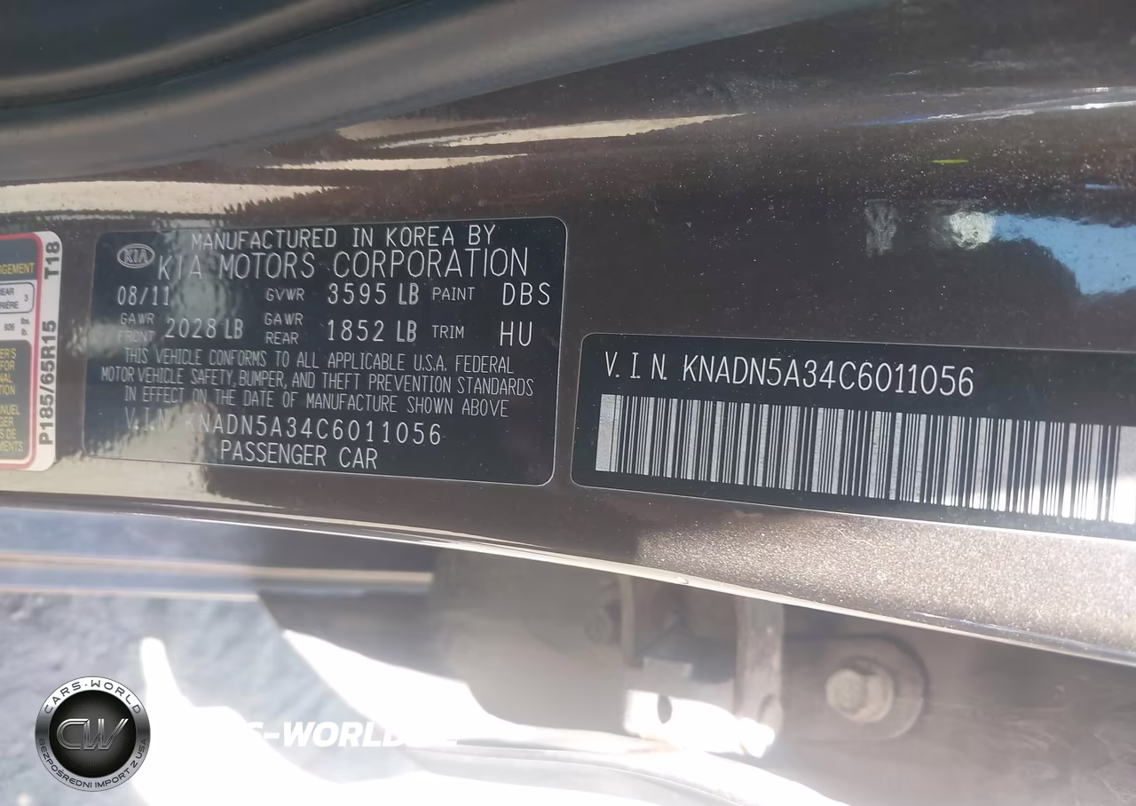 2012 Kia Rio5 Ex VIN:KNADN5A34C6011056 - 9