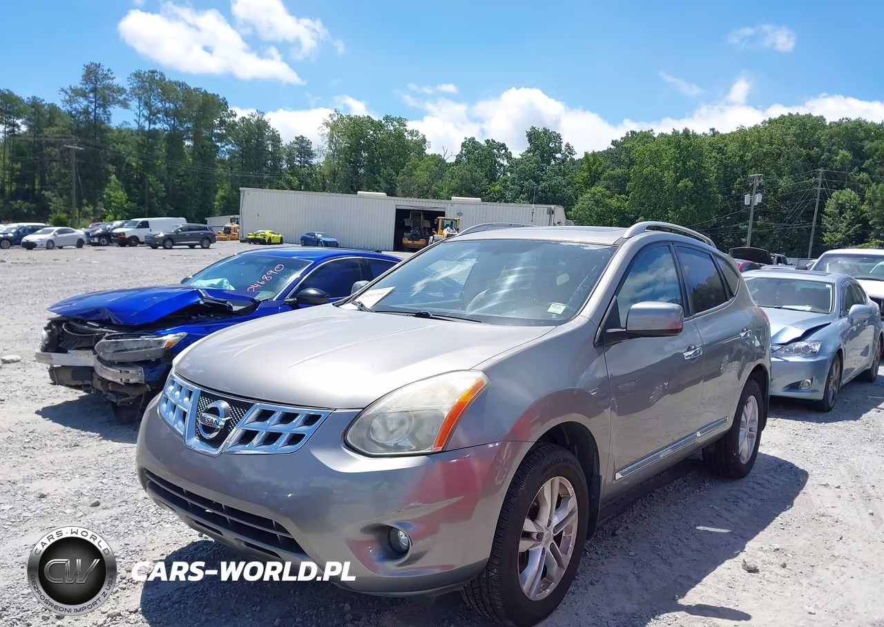2013 Nissan Rogue Sv VIN:JN8AS5MV1DW125985 - 2
