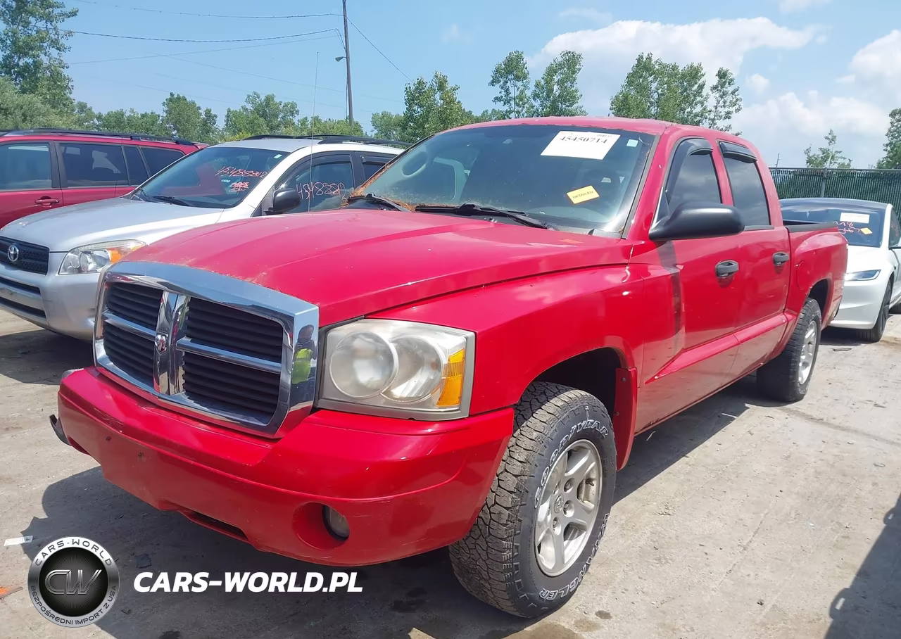 2007 Dodge Dakota Slt VIN:1D7HW48P27S199907 - 2
