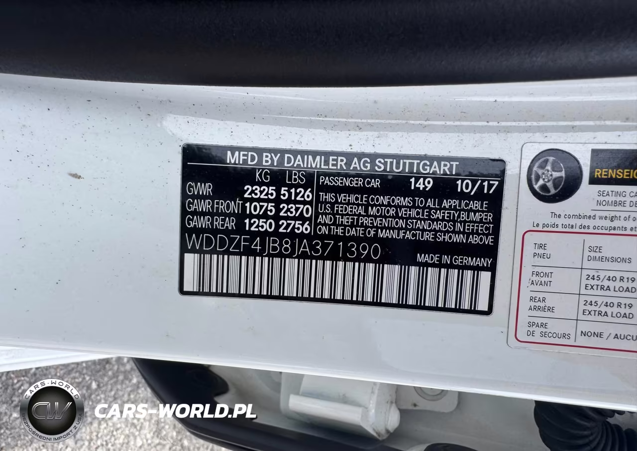 2018 Mercedes-Benz E 300 VIN:WDDZF4JB8JA371390 - 9