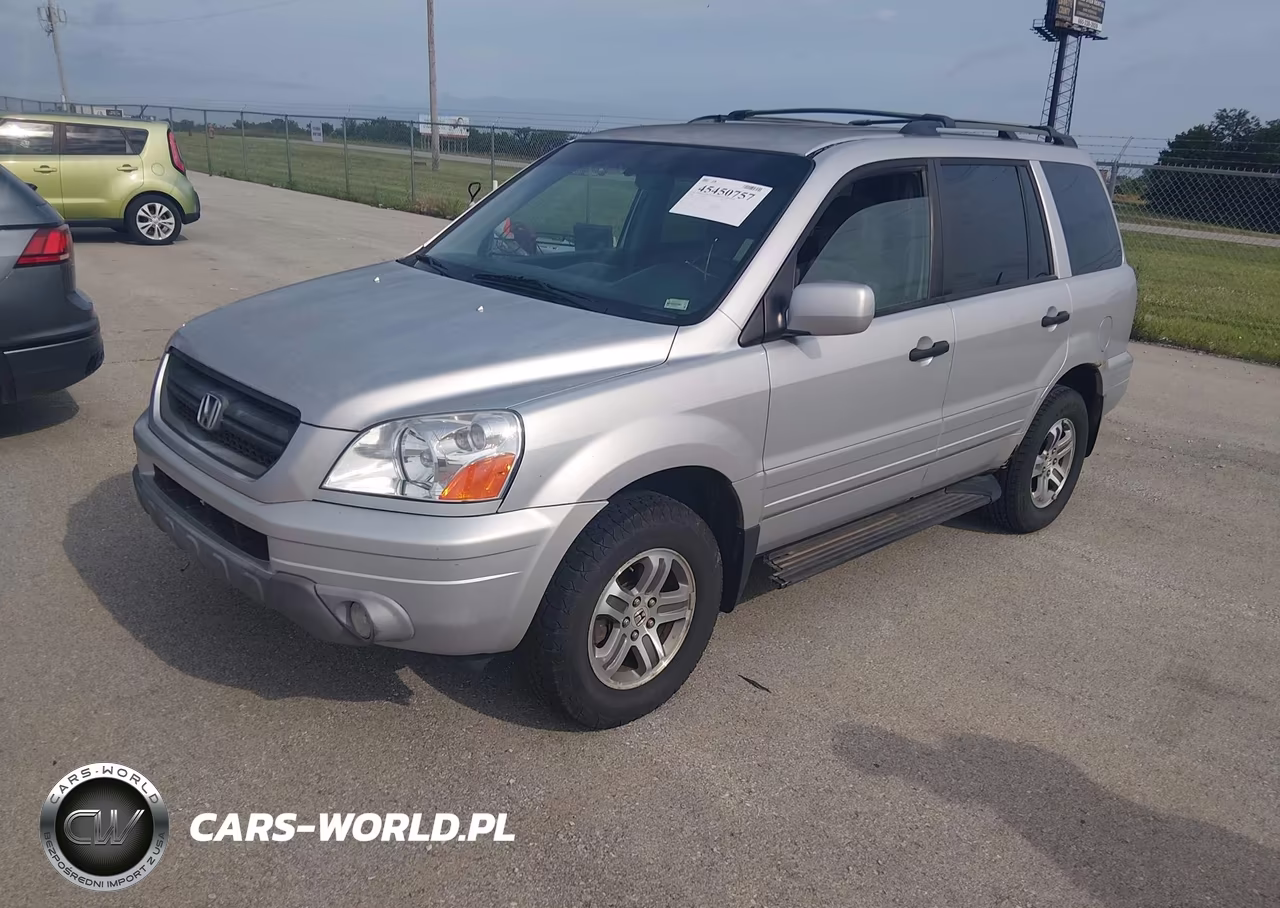 2004 Honda Pilot Ex VIN:2HKYF18494H620739 - 2