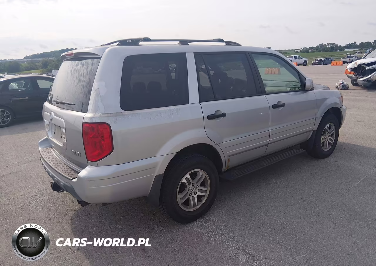2004 Honda Pilot Ex VIN:2HKYF18494H620739 - 4