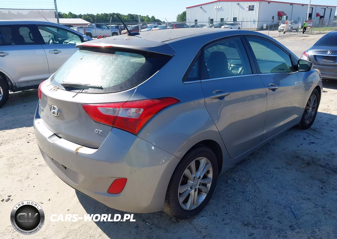 2014 Hyundai Elantra Gt VIN:KMHD35LH3EU167018 - 4