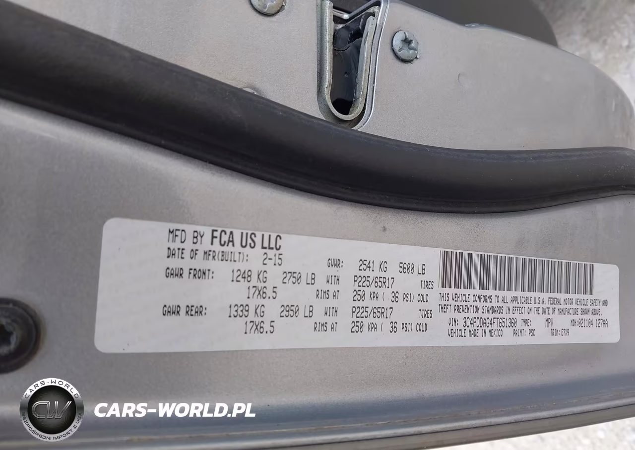 2015 Dodge Journey Se VIN:3C4PDDAG4FT651360 - 9