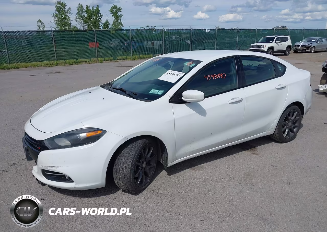 2016 Dodge Dart Sxt Sport Rallye VIN:1C3CDFFA9GD818337 - 2