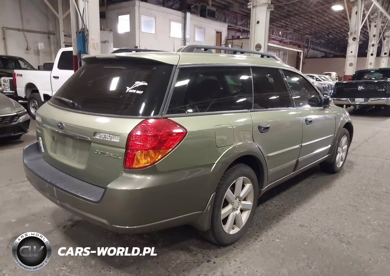 2007 Subaru Outback 2.5I VIN:4S4BP61C877303539 - 4