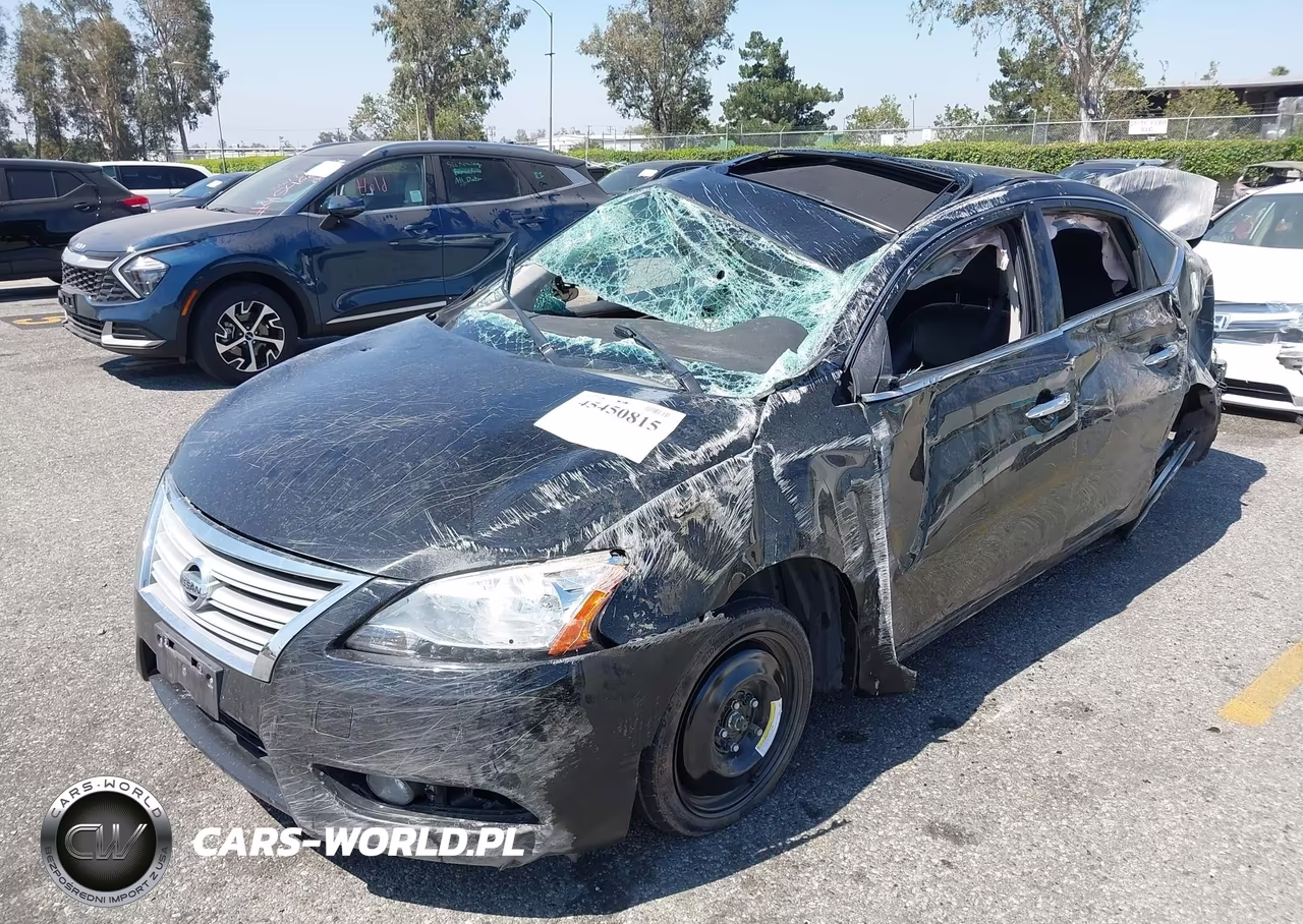 2015 Nissan Sentra Sl VIN:3N1AB7AP7FY328004 - 2