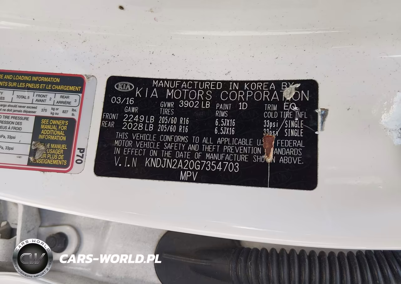 2016 Kia Soul VIN:KNDJN2A20G7354703 - 9