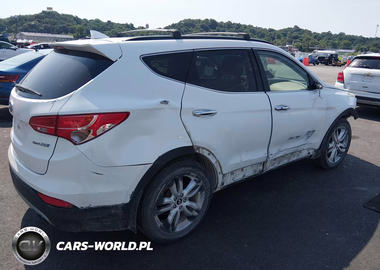 2013 Hyundai Santa Fe Sport 2.0T VIN:5XYZU3LA6DG107488 - 4