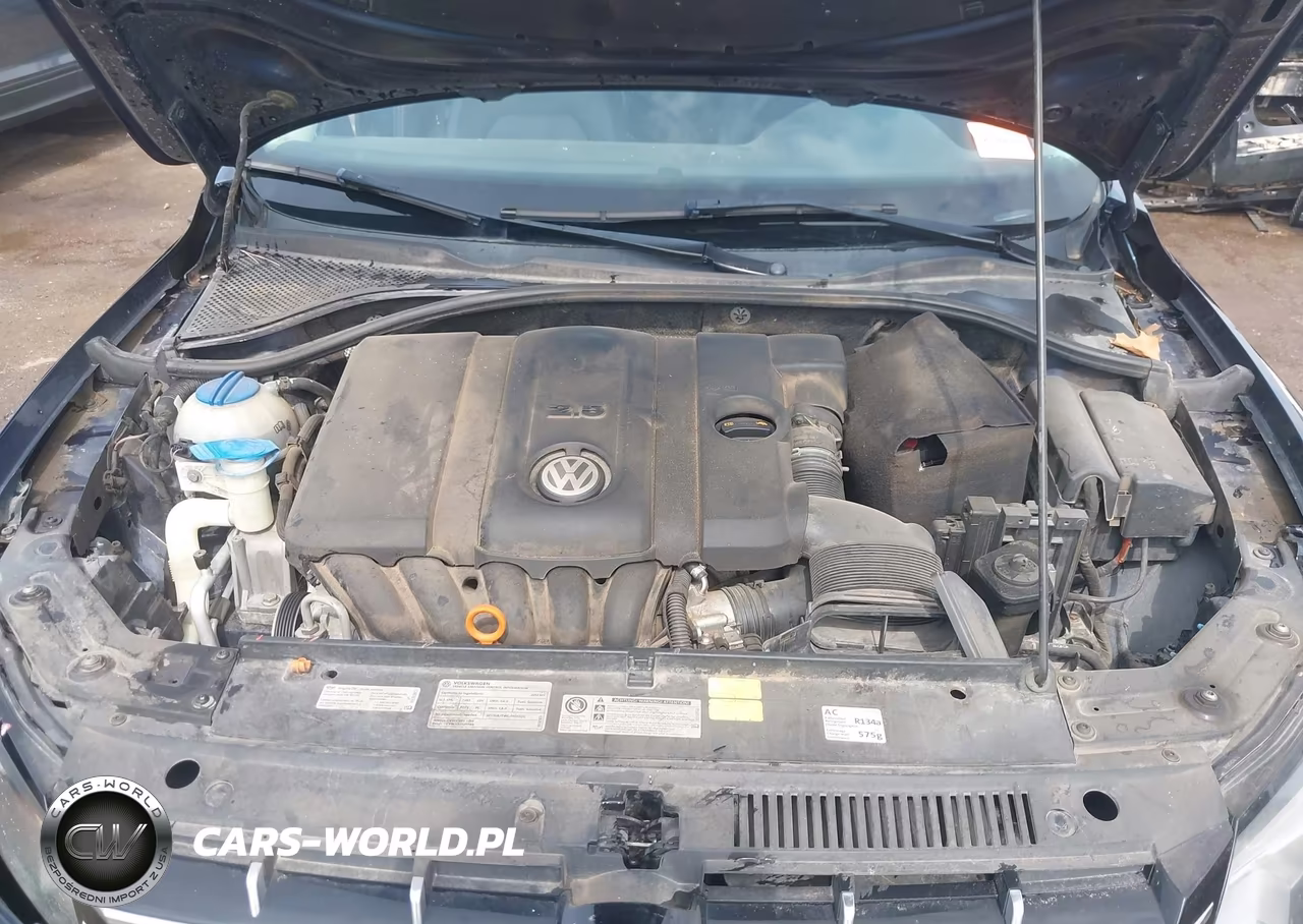 2012 Volkswagen Passat 2.5L Sel VIN:1VWCP7A36CC027441 - 10
