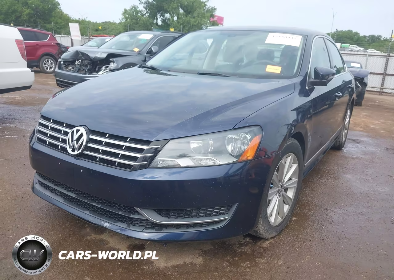 2012 Volkswagen Passat 2.5L Sel VIN:1VWCP7A36CC027441 - 2