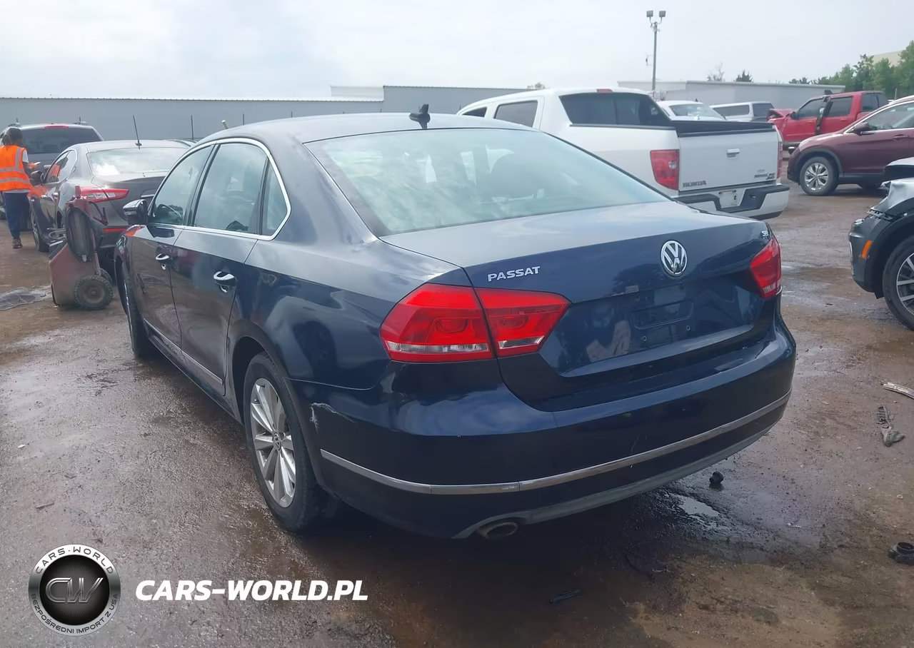 2012 Volkswagen Passat 2.5L Sel VIN:1VWCP7A36CC027441 - 3