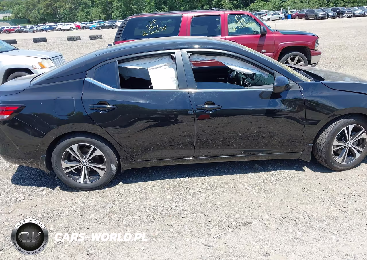 2021 Nissan Sentra Sv Xtronic Cvt VIN:3N1AB8CV1MY229807 - 13