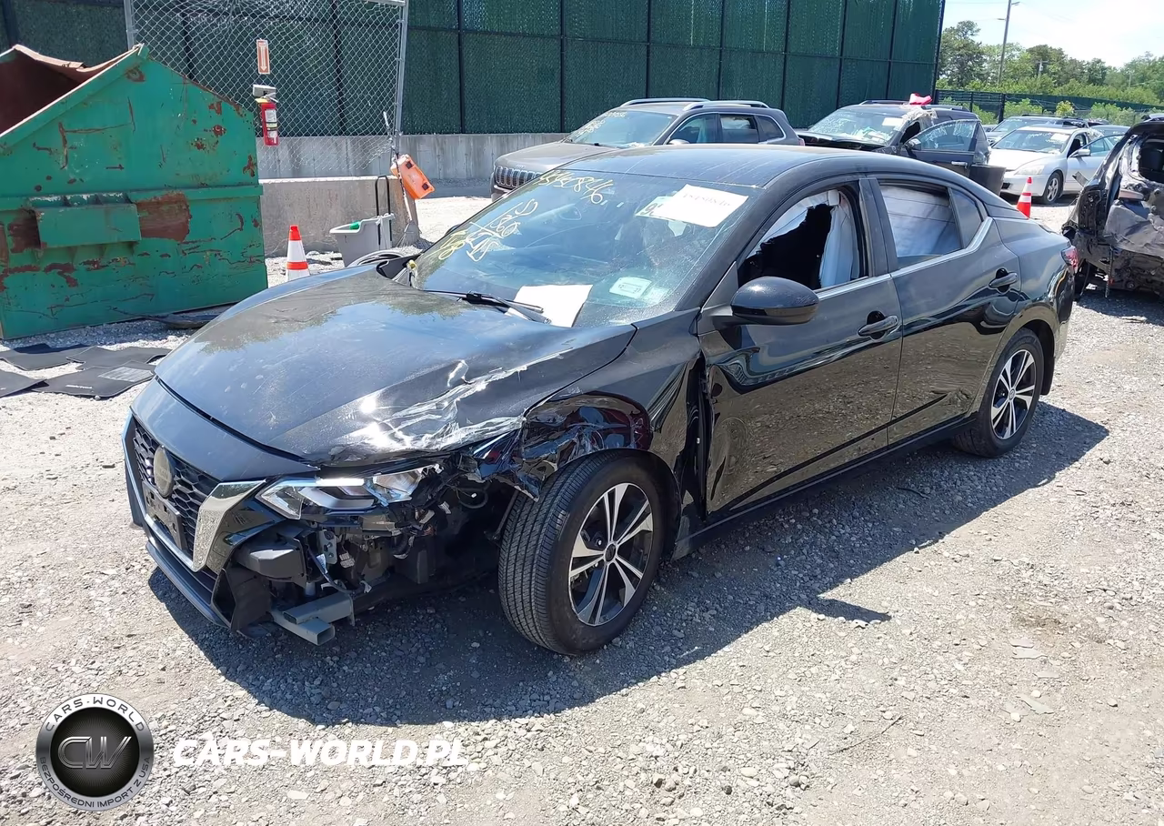 2021 Nissan Sentra Sv Xtronic Cvt VIN:3N1AB8CV1MY229807 - 2