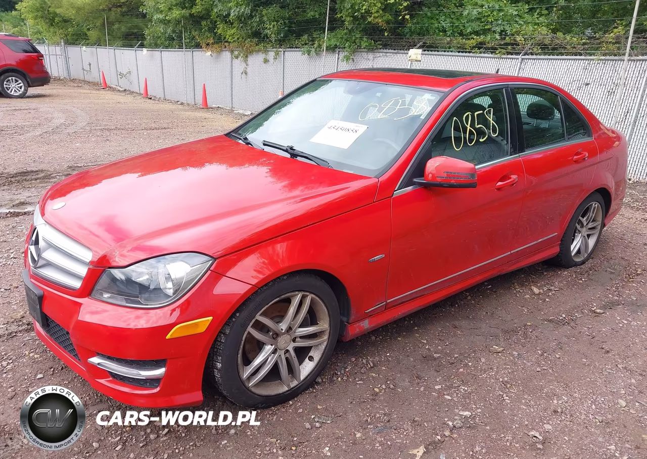 2012 Mercedes-Benz C 250 Sport VIN:WDDGF4HBXCR210234 - 2