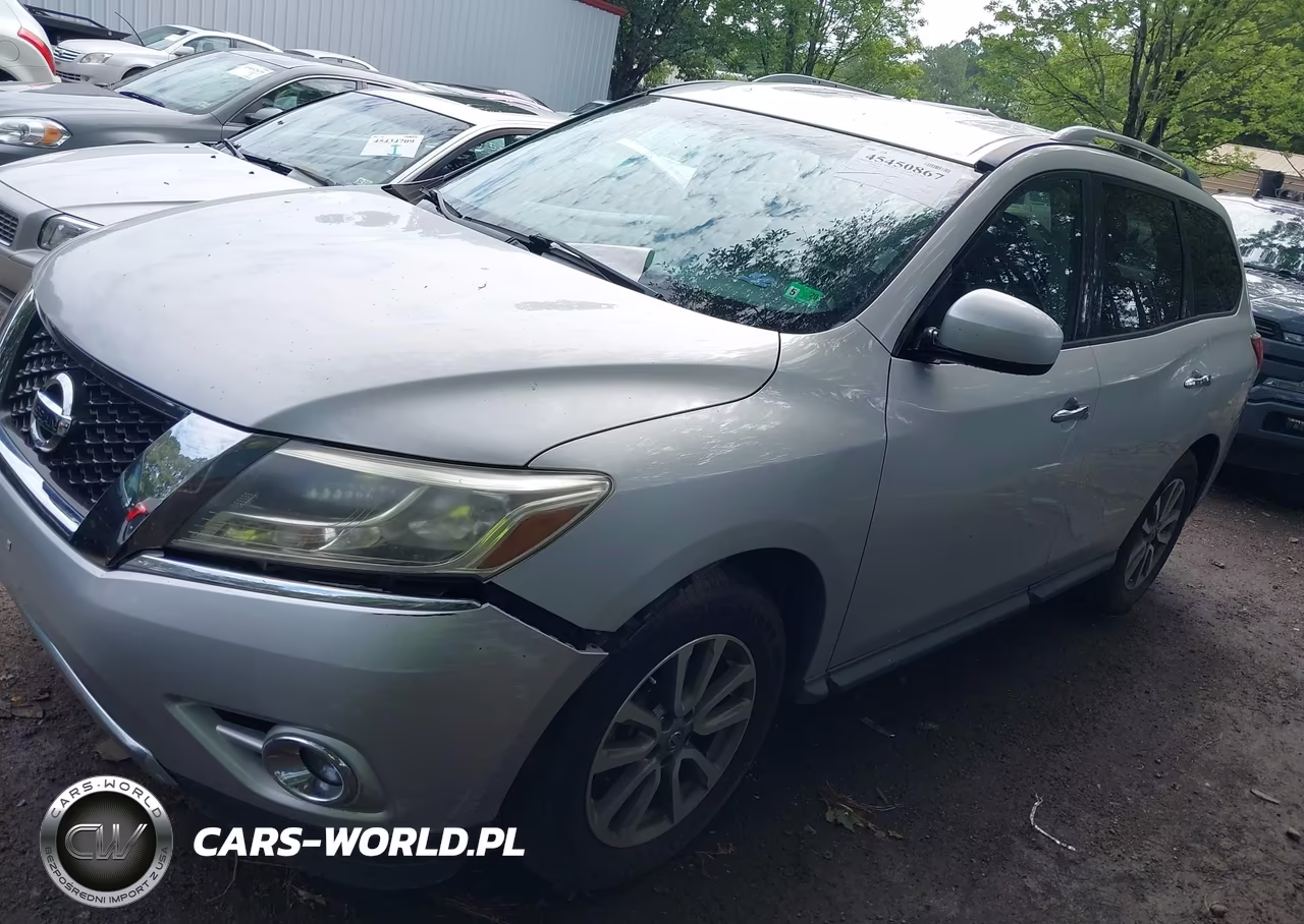 2015 Nissan Pathfinder Platinum-S-Sl-Sv VIN:5N1AR2MN4FC602687 - 2