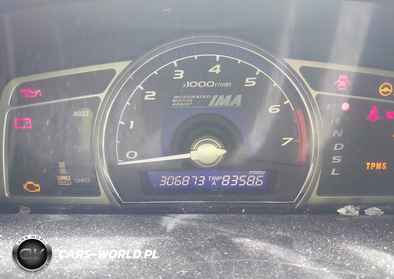 2008 Honda Civic Hybrid VIN:JHMFA36228S015485 - 7