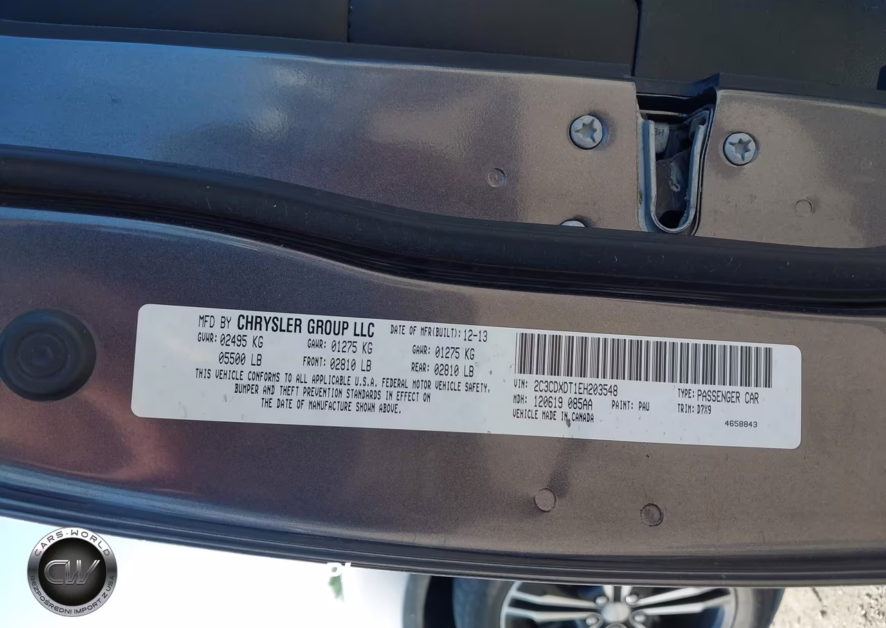 2014 Dodge Charger R-T VIN:2C3CDXDT1EH203548 - 9