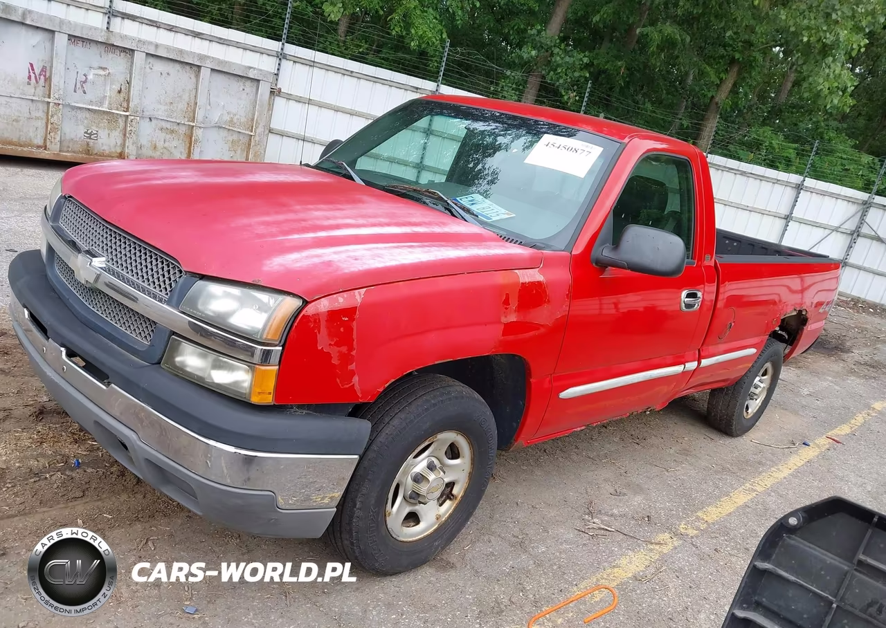 2004 Chevrolet Silverado 1500 Work Truck VIN:1GCEK14T84Z179190 - 2