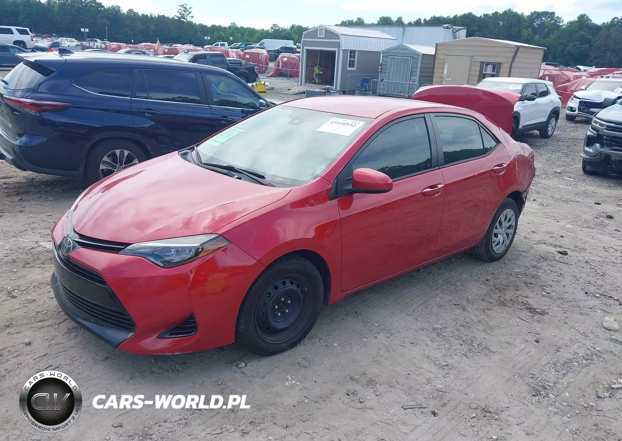 2017 Toyota Corolla Le VIN:2T1BURHE0HC899994 - 2