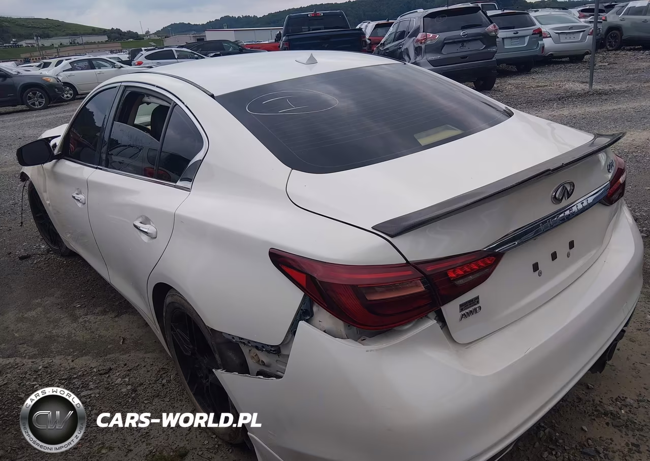 2018 Infiniti Q50 3.0T Luxe VIN:JN1EV7AR3JM436481 - 3
