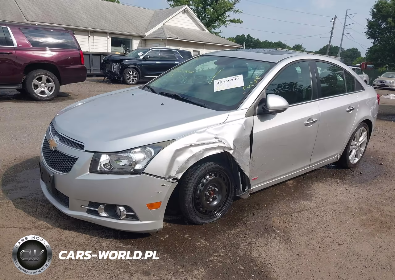 2014 Chevrolet Cruze Ltz VIN:1G1PG5SB5E7436940 - 2