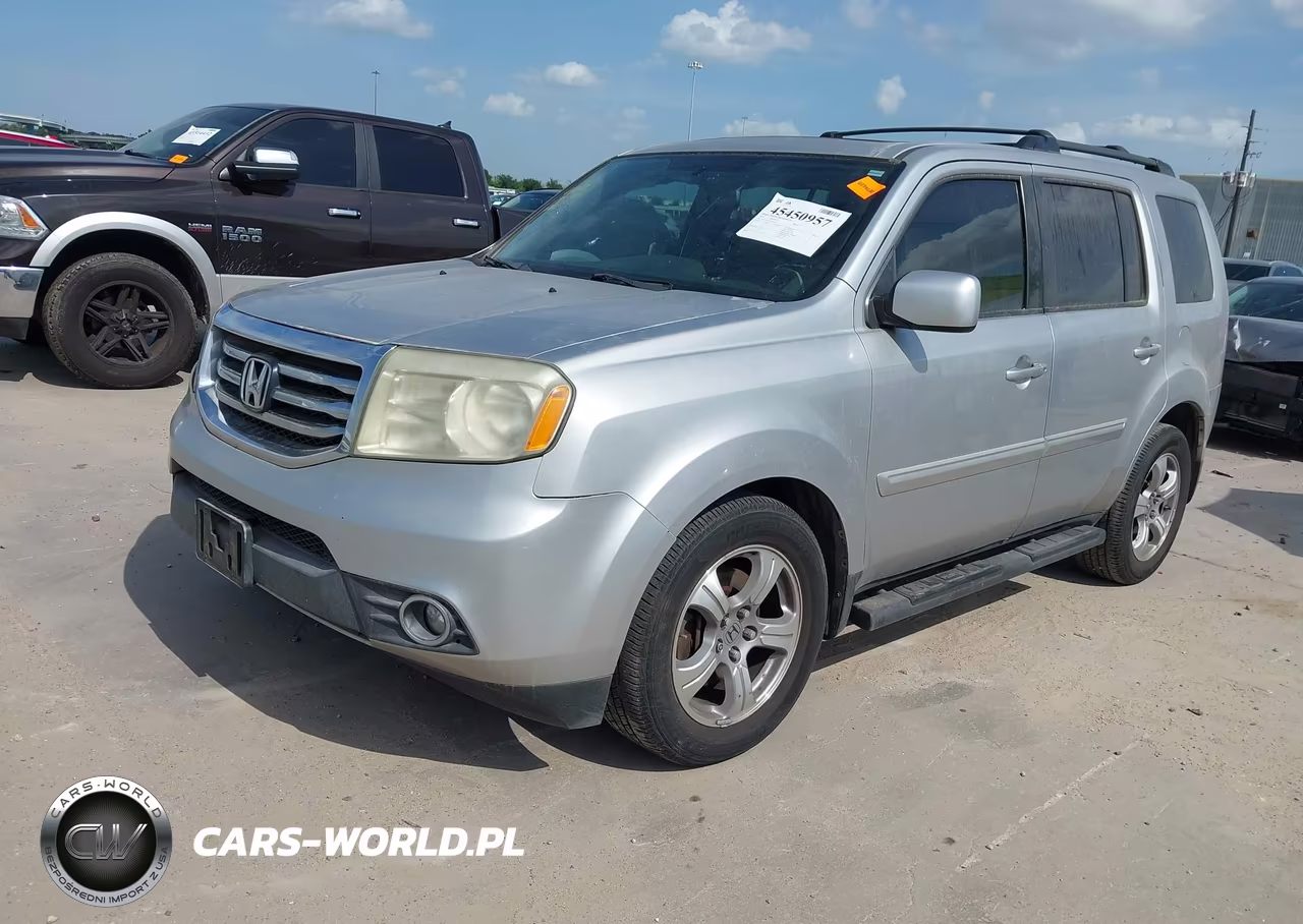 2014 Honda Pilot Ex-L VIN:5FNYF3H51EB014338 - 2