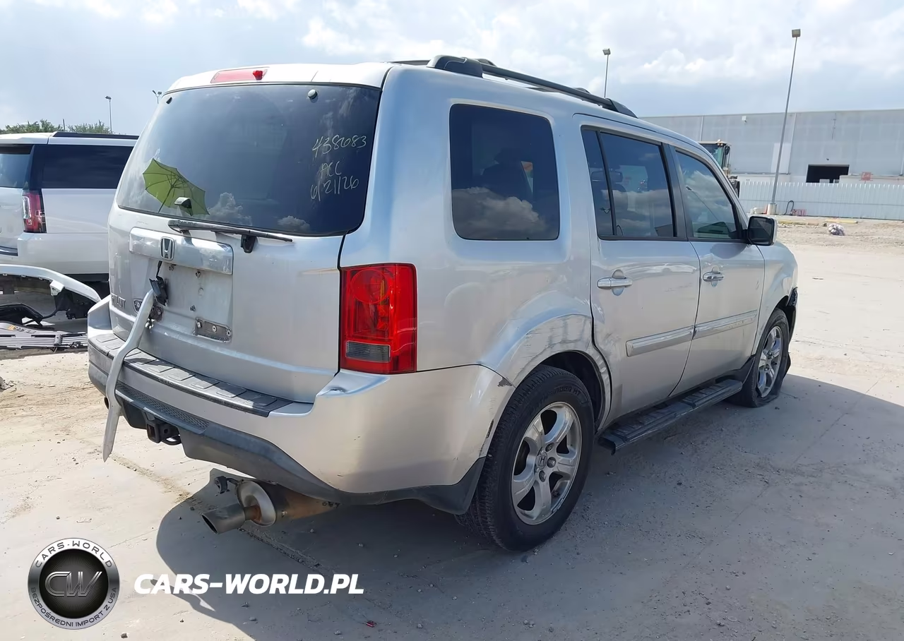2014 Honda Pilot Ex-L VIN:5FNYF3H51EB014338 - 4