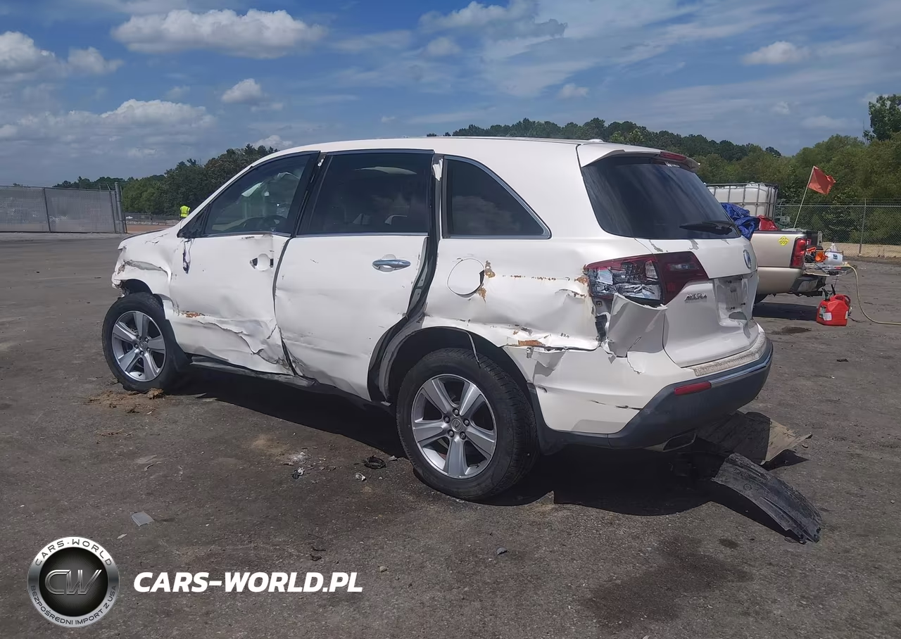 2012 Acura Mdx Technology Package VIN:2HNYD2H37CH528548 - 3