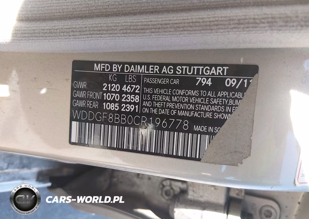 2012 Mercedes-Benz C 300 Luxury 4Matic VIN:WDDGF8BB0CR196778 - 9
