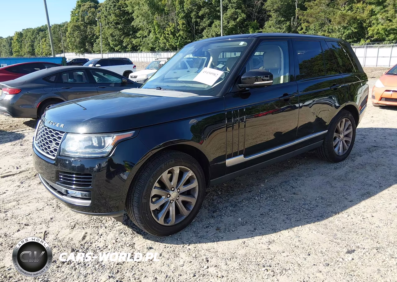2015 Land Rover Range Rover 3.0L V6 Supercharged Hse VIN:SALGS2VF6FA199469 - 2