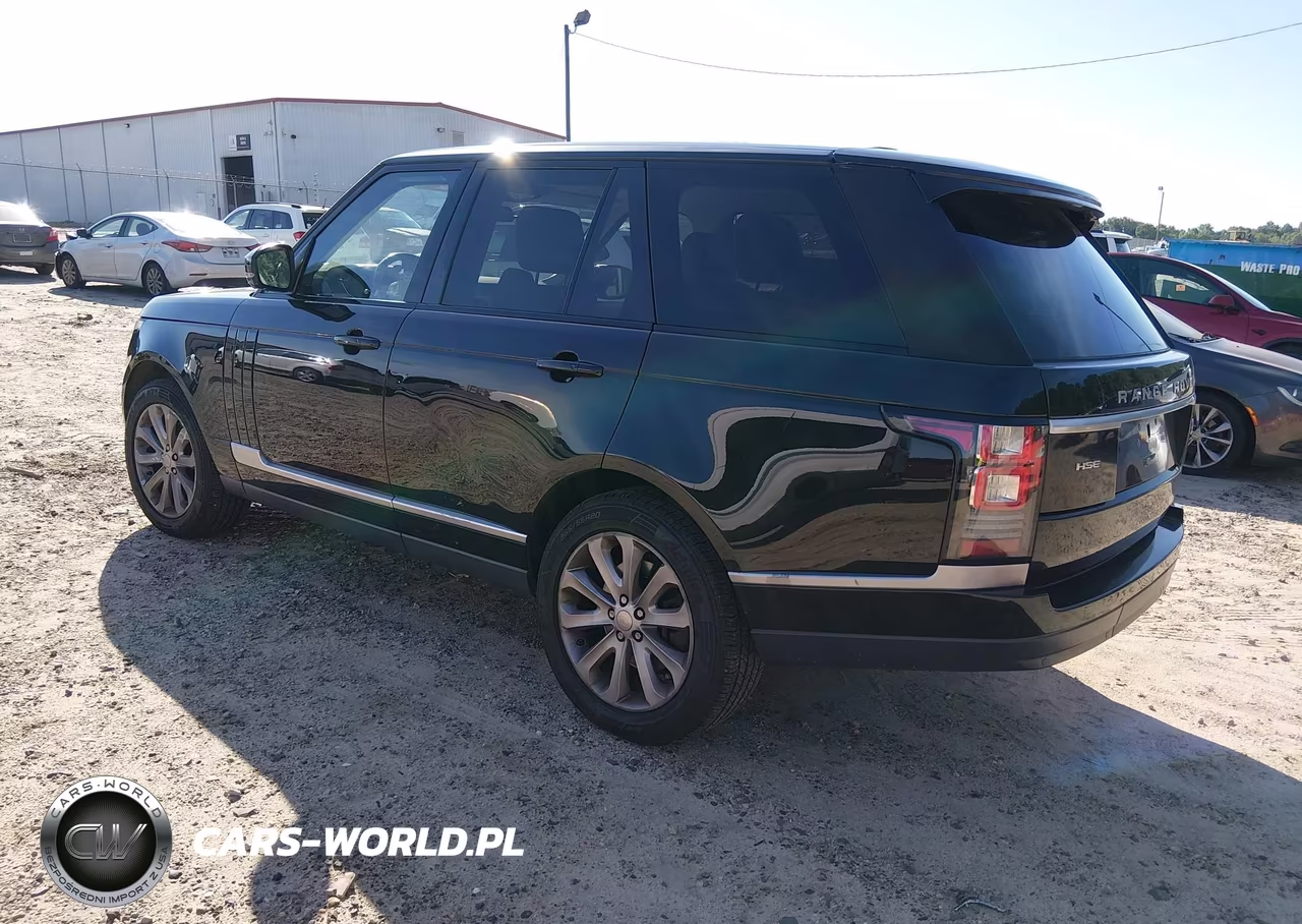 2015 Land Rover Range Rover 3.0L V6 Supercharged Hse VIN:SALGS2VF6FA199469 - 3